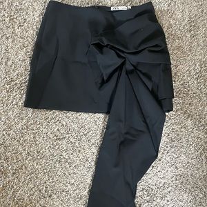 NWT Adorable bow draping skirt from ZARA PARIS